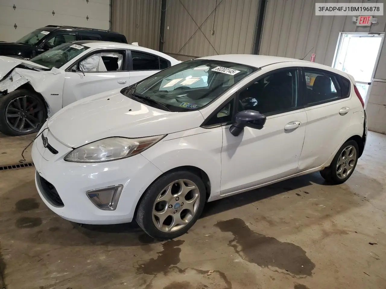 2011 Ford Fiesta Ses VIN: 3FADP4FJ1BM196878 Lot: 60202145