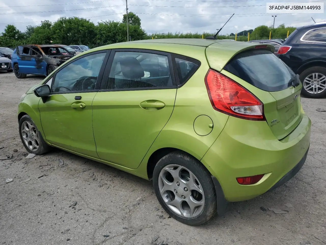 2011 Ford Fiesta Ses VIN: 3FADP4FJ5BM144993 Lot: 62480175