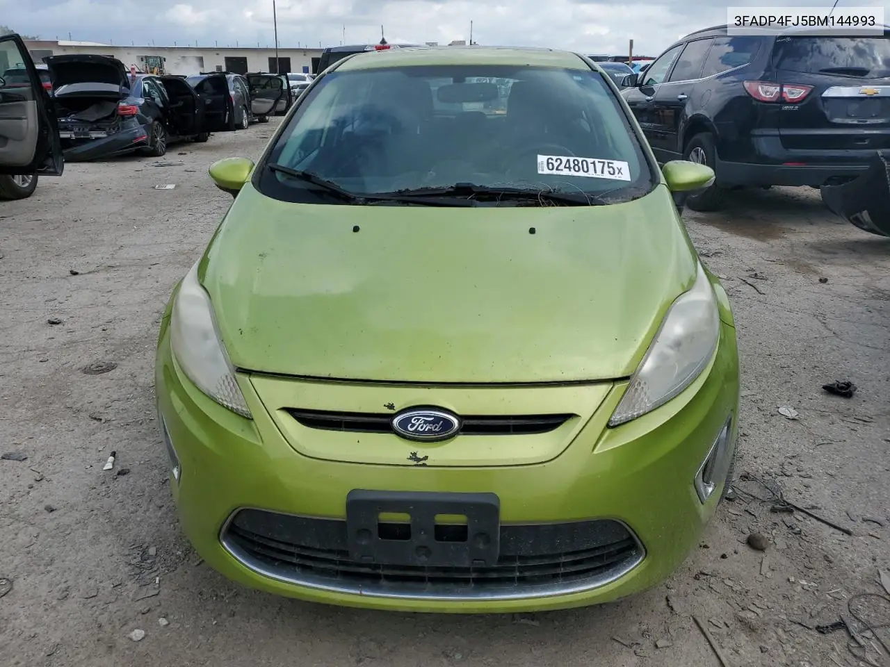 2011 Ford Fiesta Ses VIN: 3FADP4FJ5BM144993 Lot: 62480175
