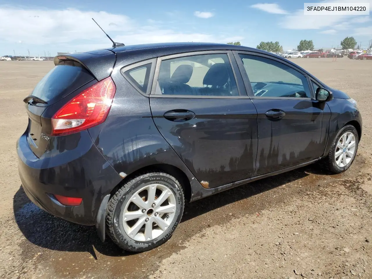 2011 Ford Fiesta Se VIN: 3FADP4EJ1BM104220 Lot: 62938535