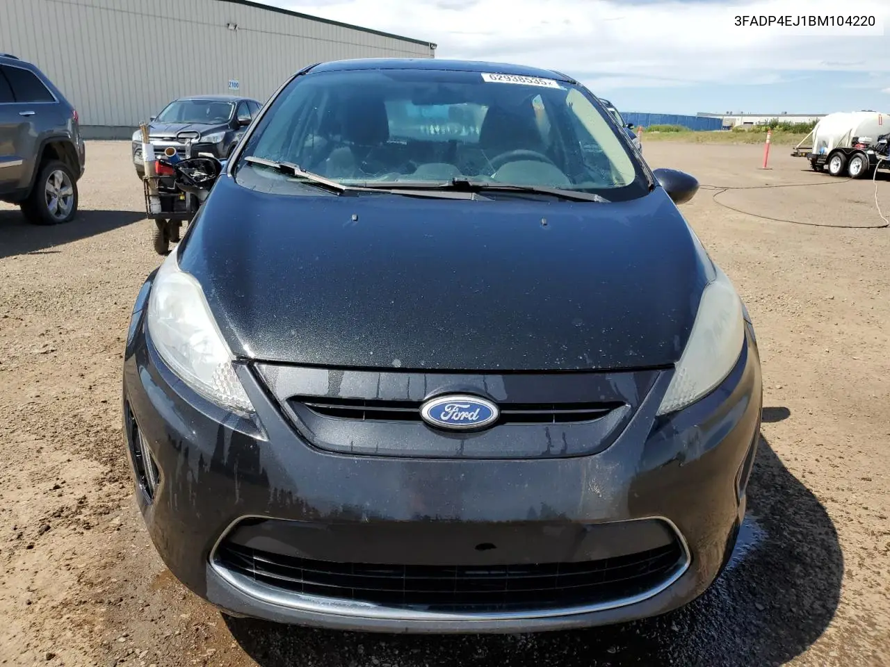 2011 Ford Fiesta Se VIN: 3FADP4EJ1BM104220 Lot: 62938535