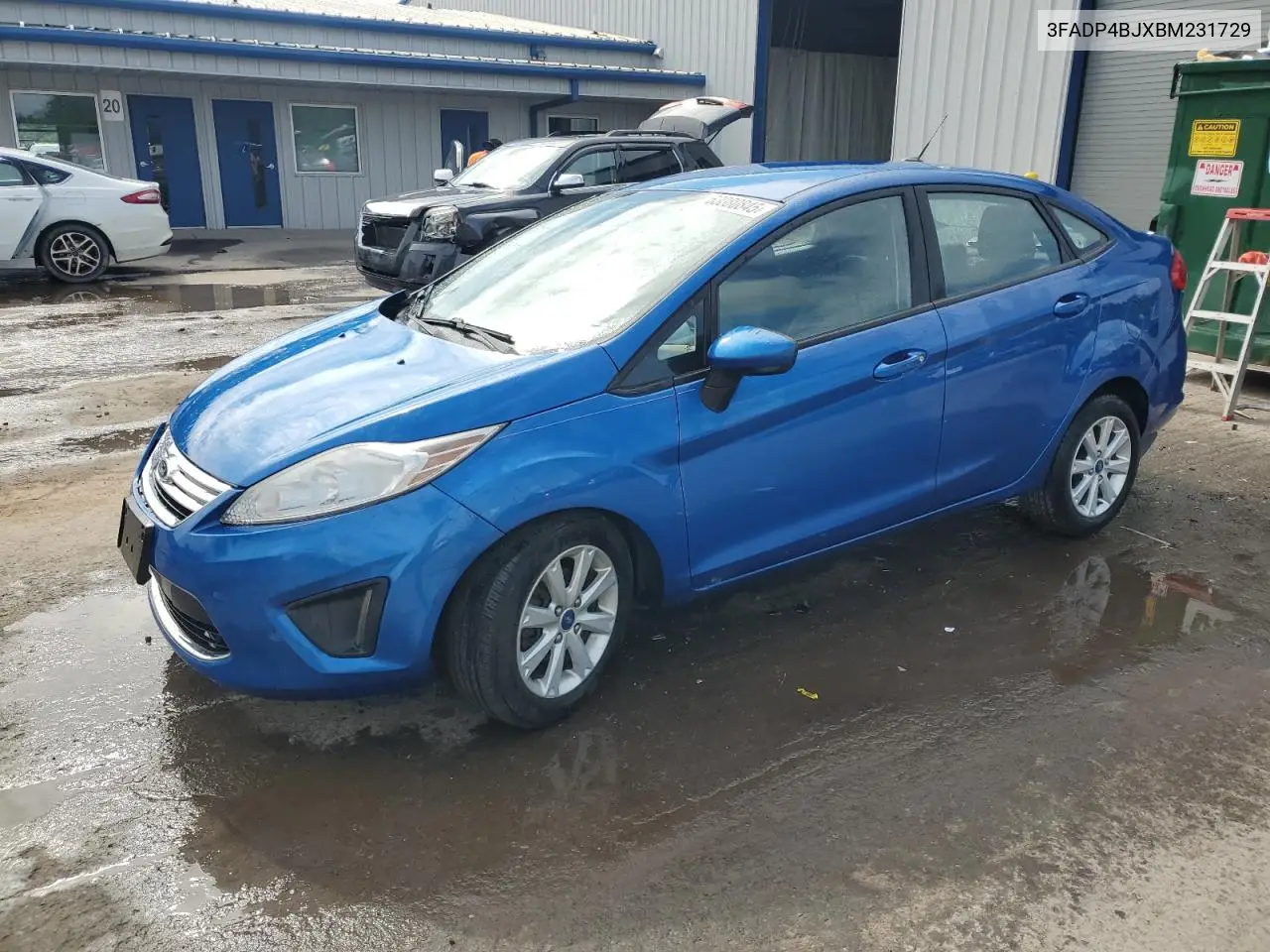 2011 Ford Fiesta Se VIN: 3FADP4BJXBM231729 Lot: 63080845