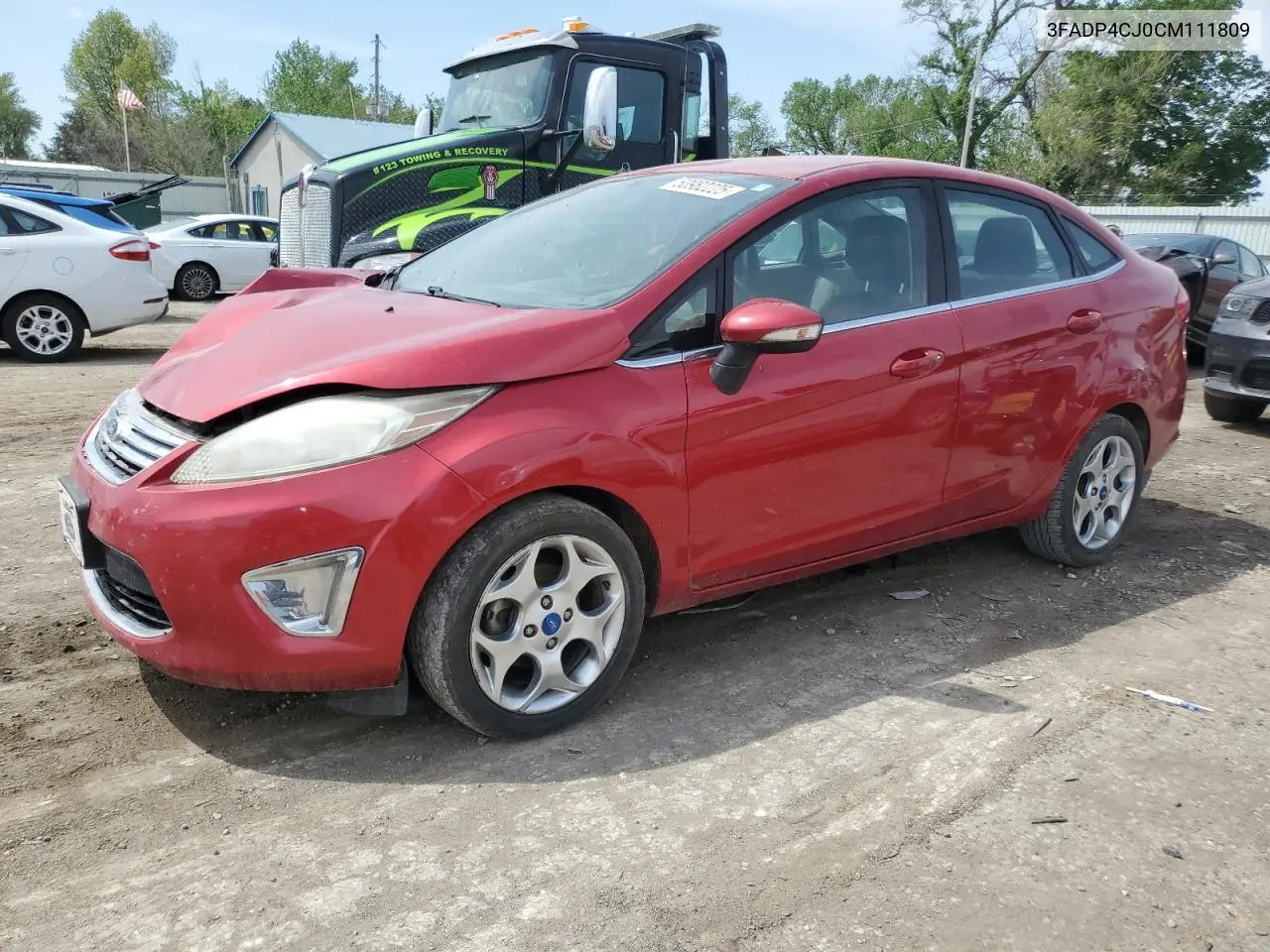2012 Ford Fiesta Sel VIN: 3FADP4CJ0CM111809 Lot: 53982225