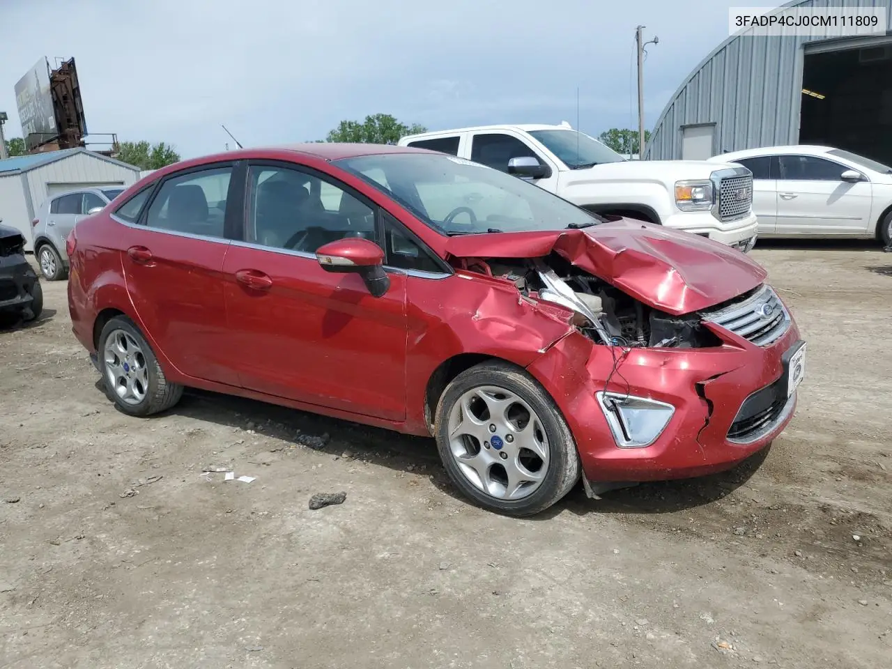 2012 Ford Fiesta Sel VIN: 3FADP4CJ0CM111809 Lot: 53982225