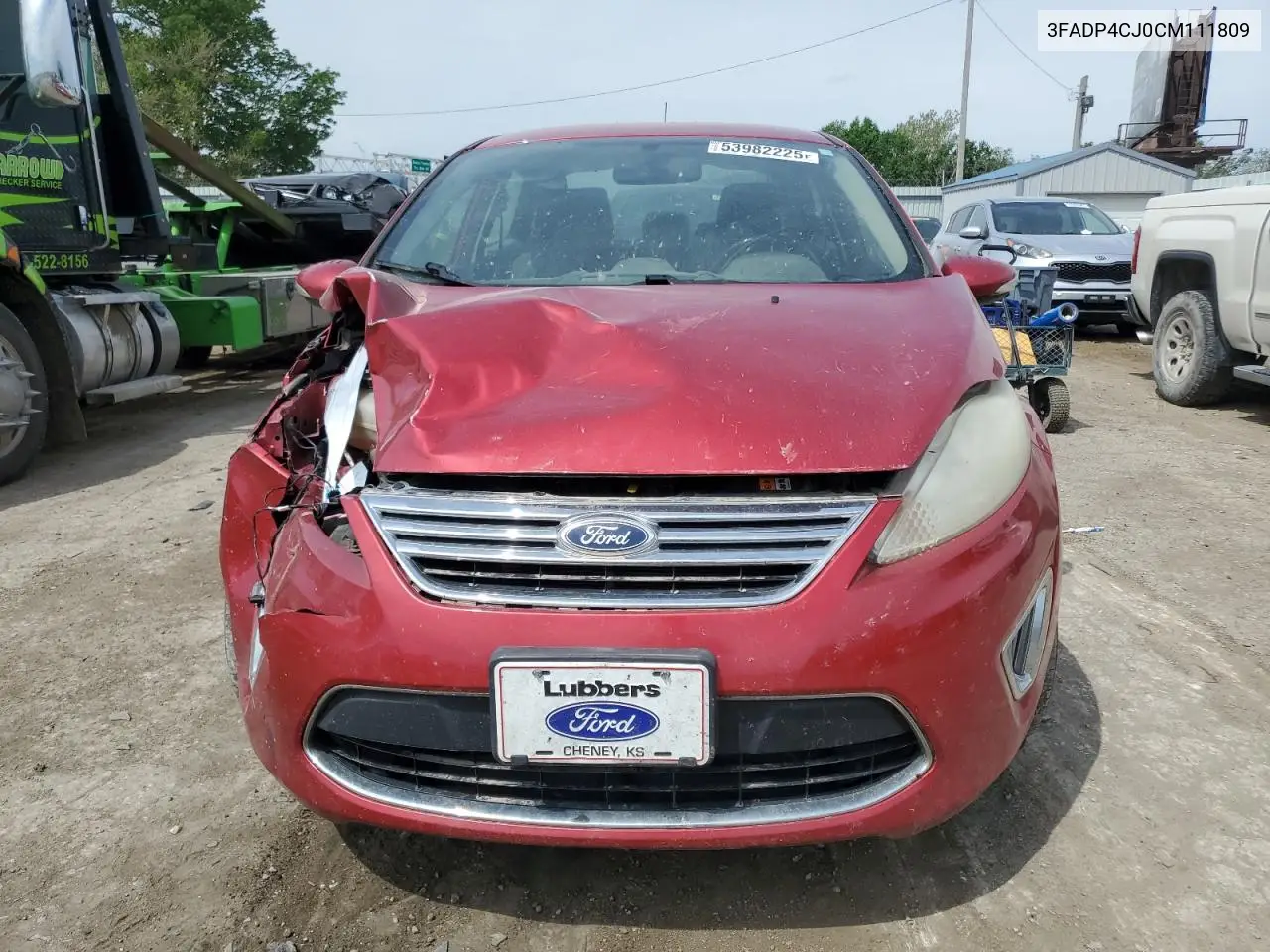 2012 Ford Fiesta Sel VIN: 3FADP4CJ0CM111809 Lot: 53982225