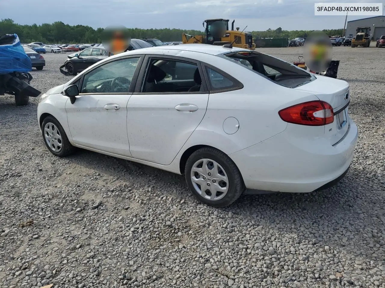 2012 Ford Fiesta Se VIN: 3FADP4BJXCM198085 Lot: 54452835