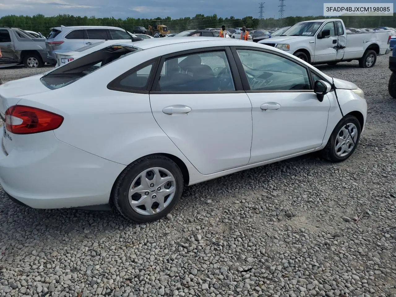 2012 Ford Fiesta Se VIN: 3FADP4BJXCM198085 Lot: 54452835