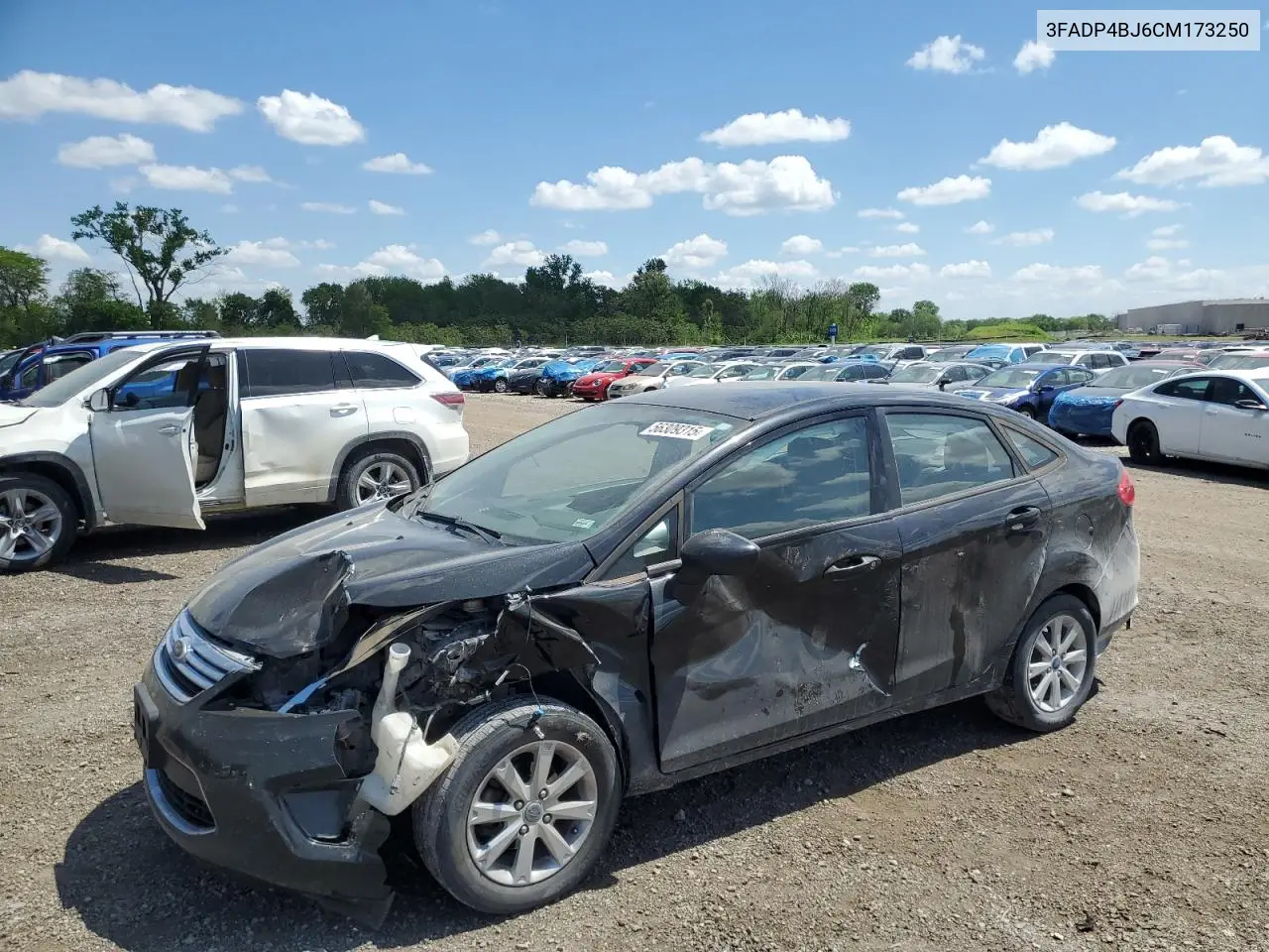 2012 Ford Fiesta Se VIN: 3FADP4BJ6CM173250 Lot: 56309315