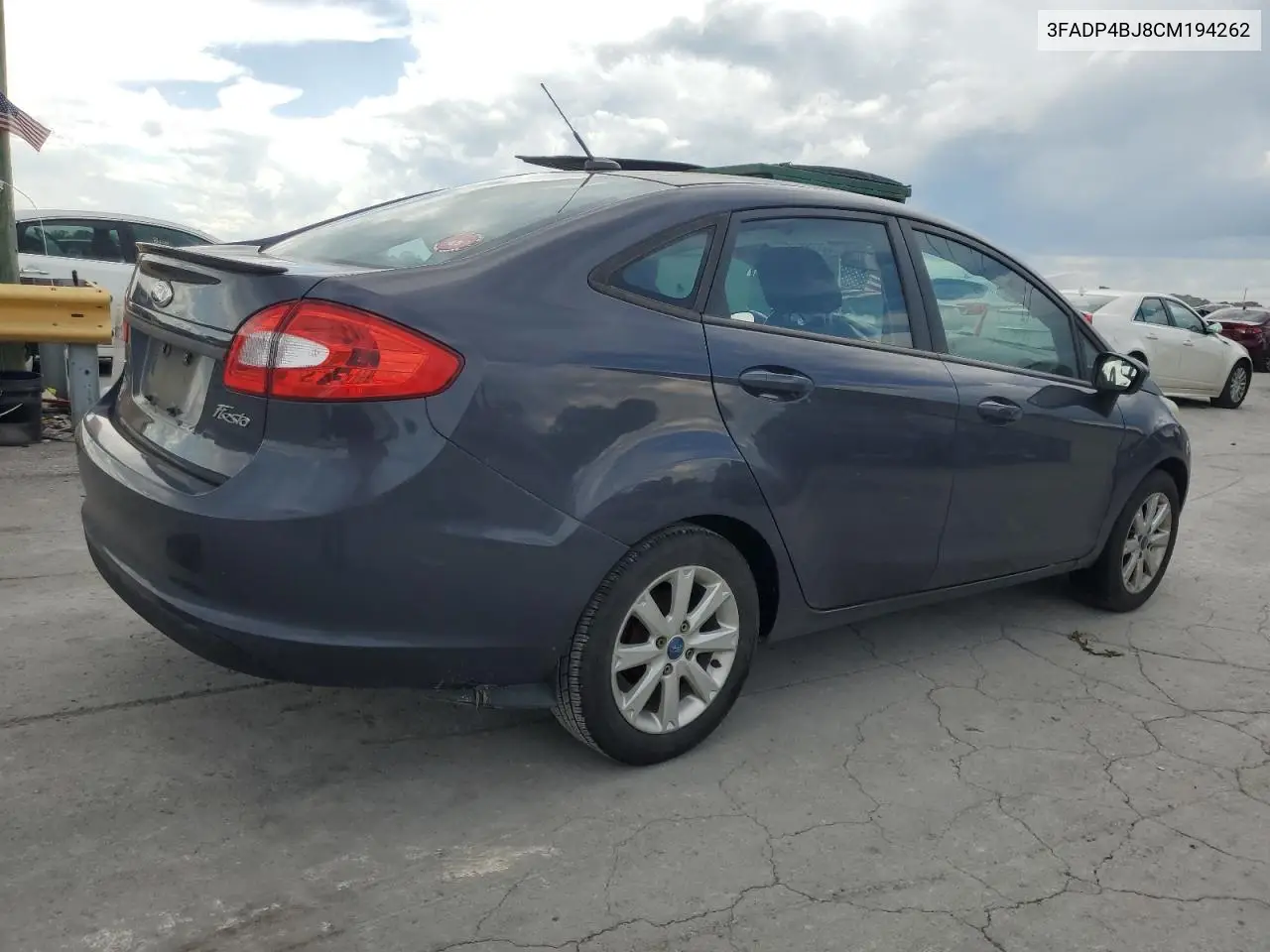 2012 Ford Fiesta Se VIN: 3FADP4BJ8CM194262 Lot: 56685845