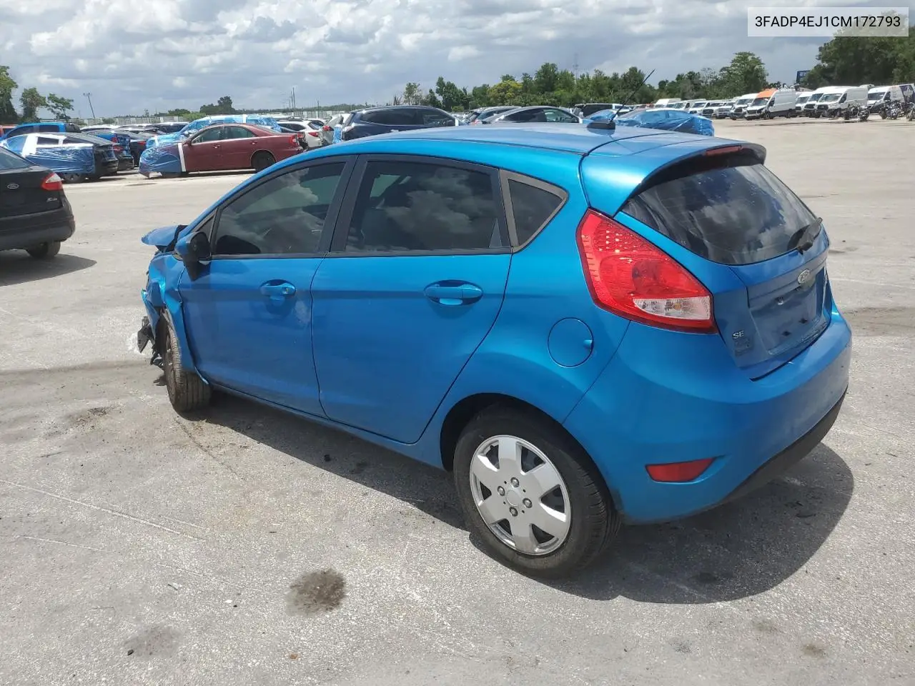 2012 Ford Fiesta Se VIN: 3FADP4EJ1CM172793 Lot: 62907555
