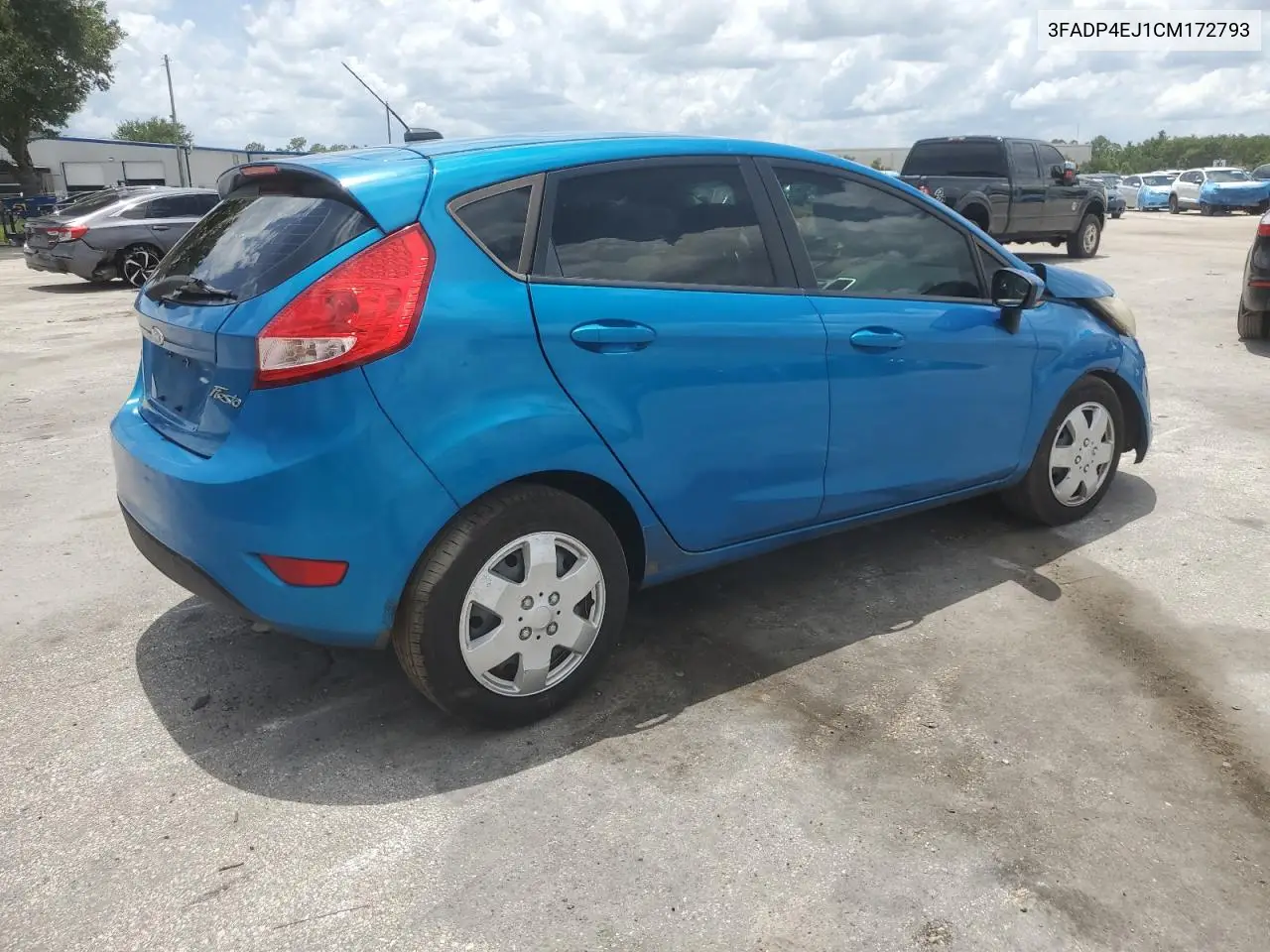 2012 Ford Fiesta Se VIN: 3FADP4EJ1CM172793 Lot: 62907555