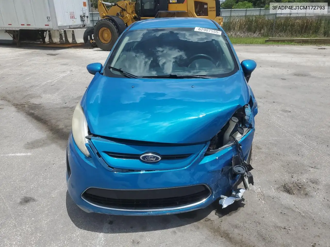 2012 Ford Fiesta Se VIN: 3FADP4EJ1CM172793 Lot: 62907555