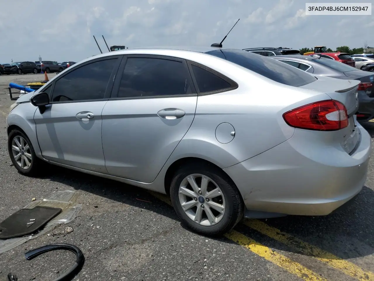 2012 Ford Fiesta Se VIN: 3FADP4BJ6CM152947 Lot: 62926075