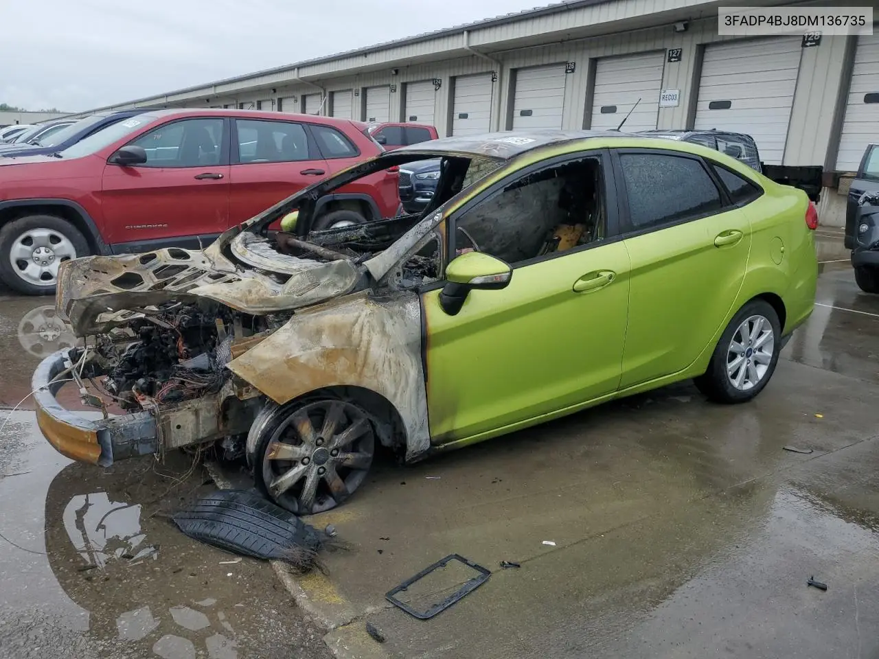2013 Ford Fiesta Se VIN: 3FADP4BJ8DM136735 Lot: 54590615