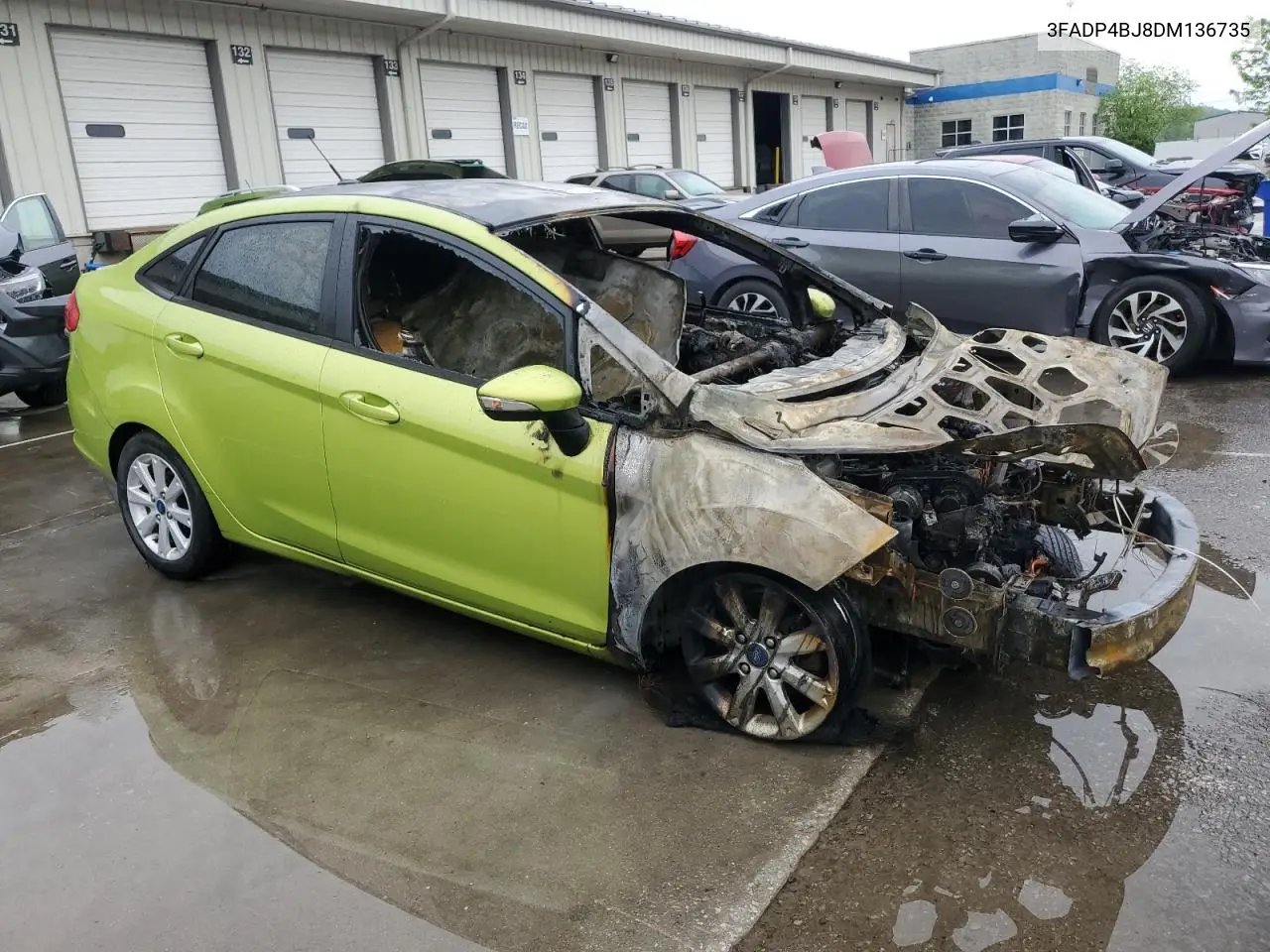 2013 Ford Fiesta Se VIN: 3FADP4BJ8DM136735 Lot: 54590615
