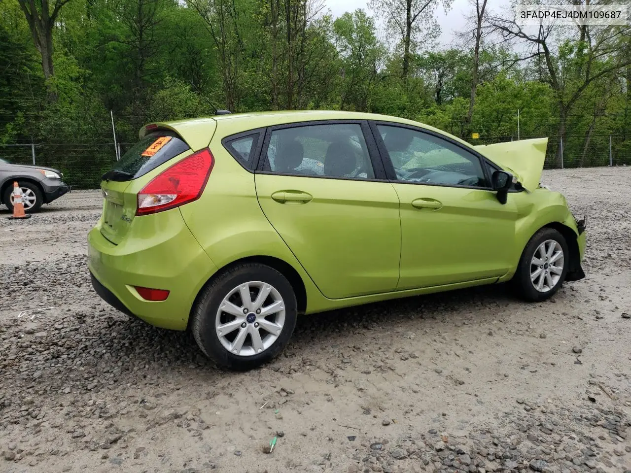 2013 Ford Fiesta Se VIN: 3FADP4EJ4DM109687 Lot: 56705885