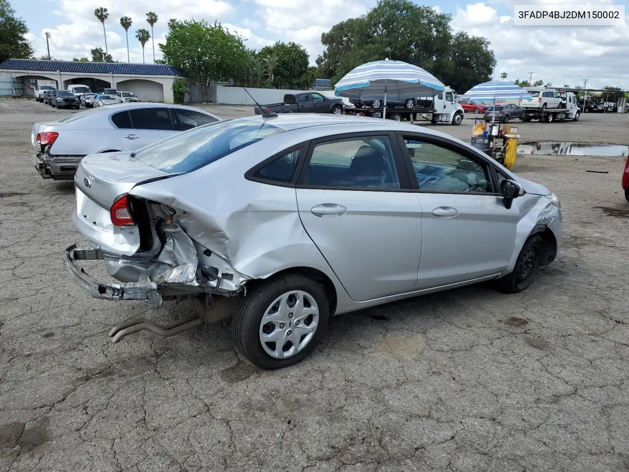 2013 Ford Fiesta Se VIN: 3FADP4BJ2DM150002 Lot: 56720445