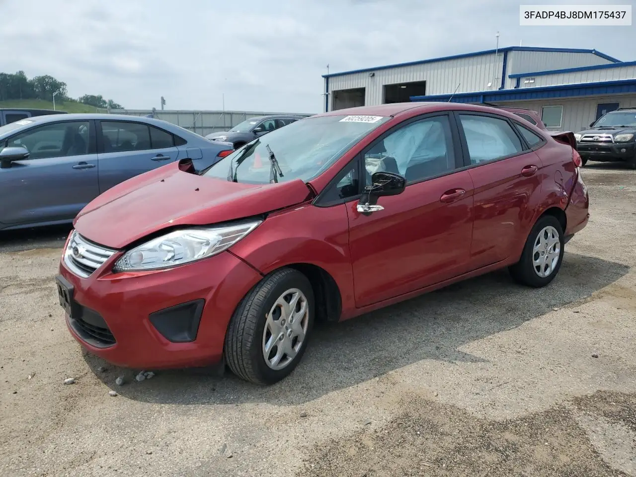 2013 Ford Fiesta Se VIN: 3FADP4BJ8DM175437 Lot: 60259205