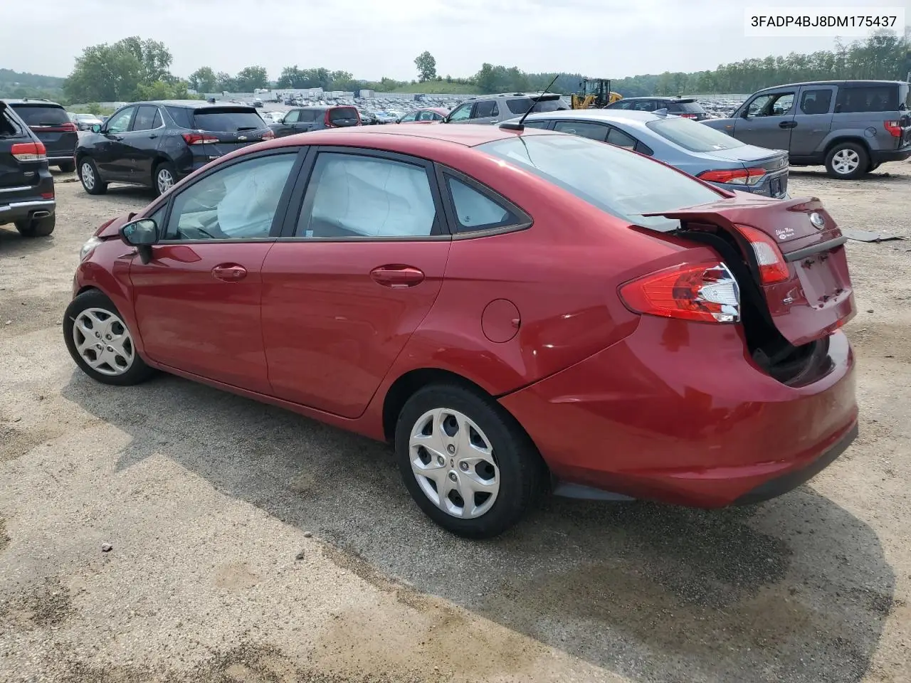 2013 Ford Fiesta Se VIN: 3FADP4BJ8DM175437 Lot: 60259205