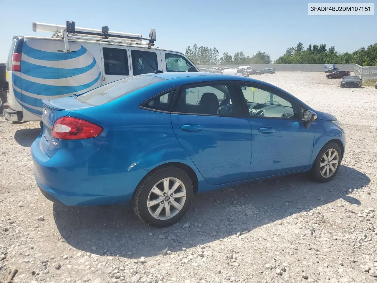 2013 Ford Fiesta Se VIN: 3FADP4BJ2DM107151 Lot: 61850855