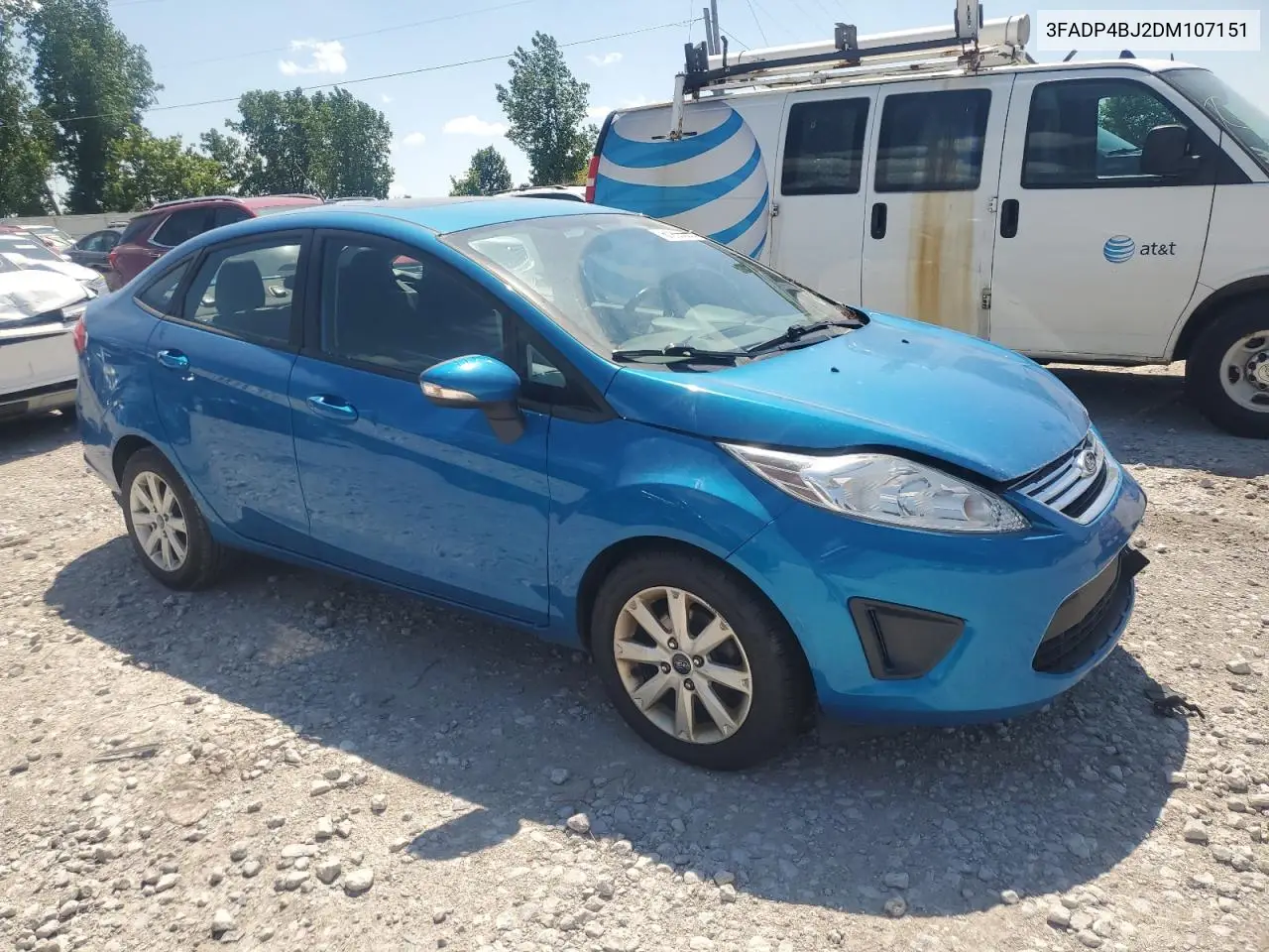 2013 Ford Fiesta Se VIN: 3FADP4BJ2DM107151 Lot: 61850855