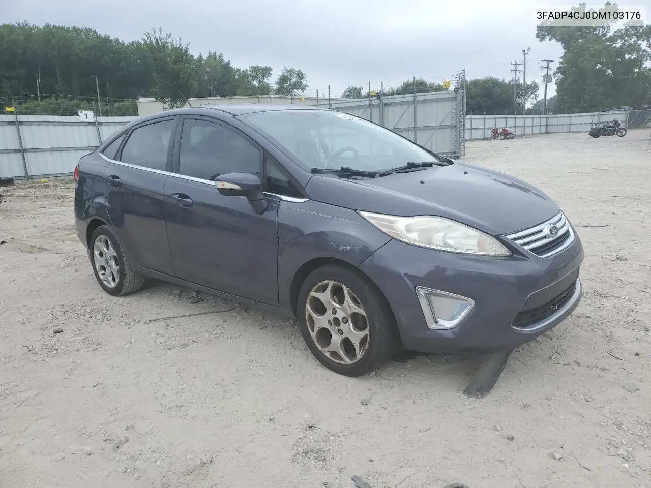 2013 Ford Fiesta Titanium VIN: 3FADP4CJ0DM103176 Lot: 62416545
