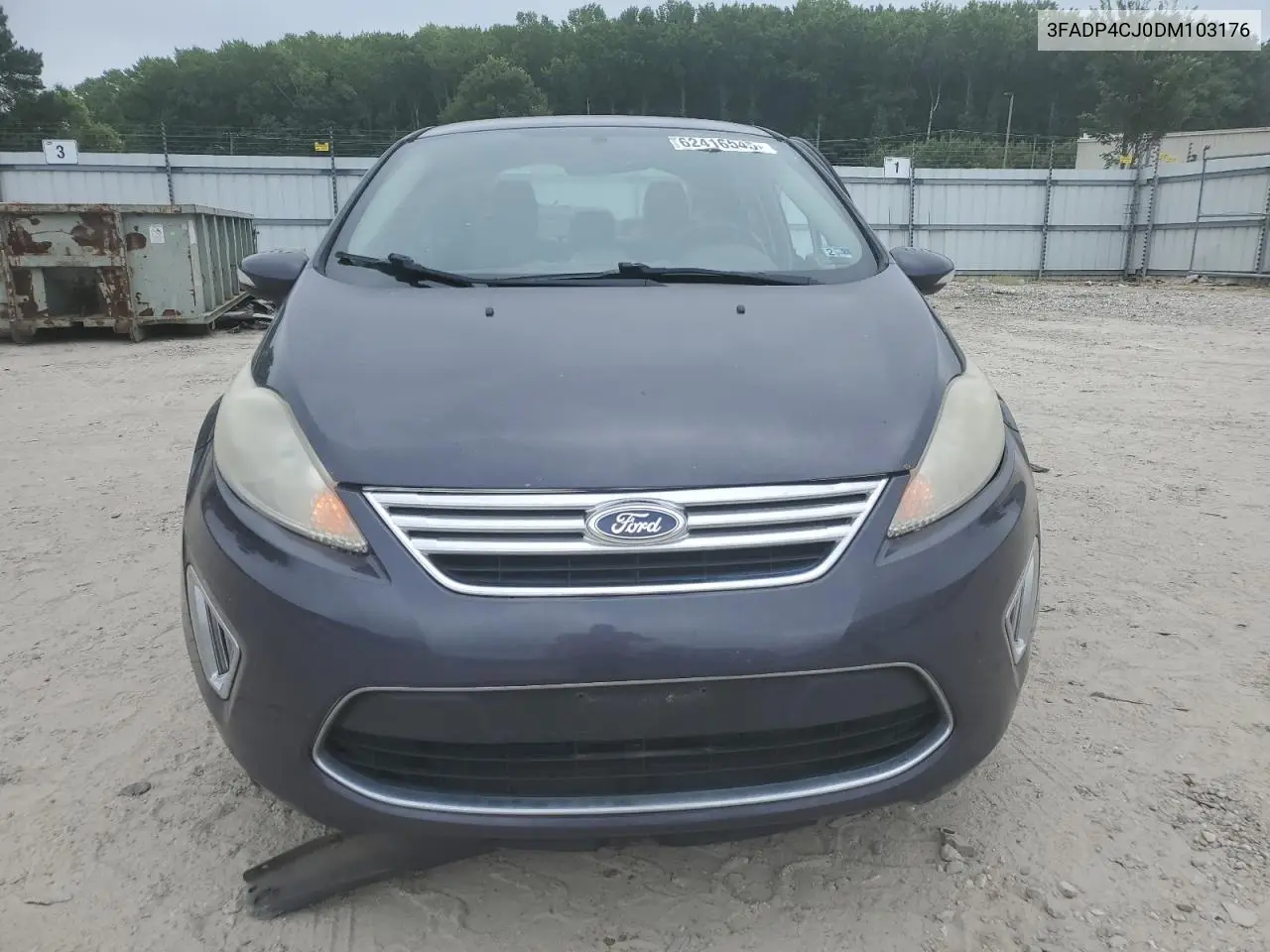 2013 Ford Fiesta Titanium VIN: 3FADP4CJ0DM103176 Lot: 62416545