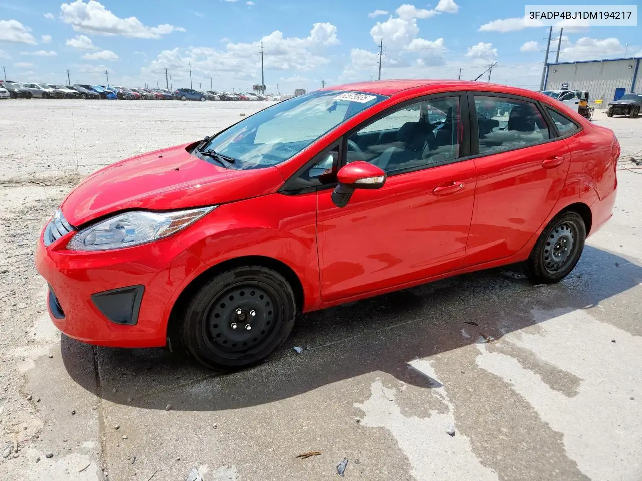 2013 Ford Fiesta Se VIN: 3FADP4BJ1DM194217 Lot: 62579935