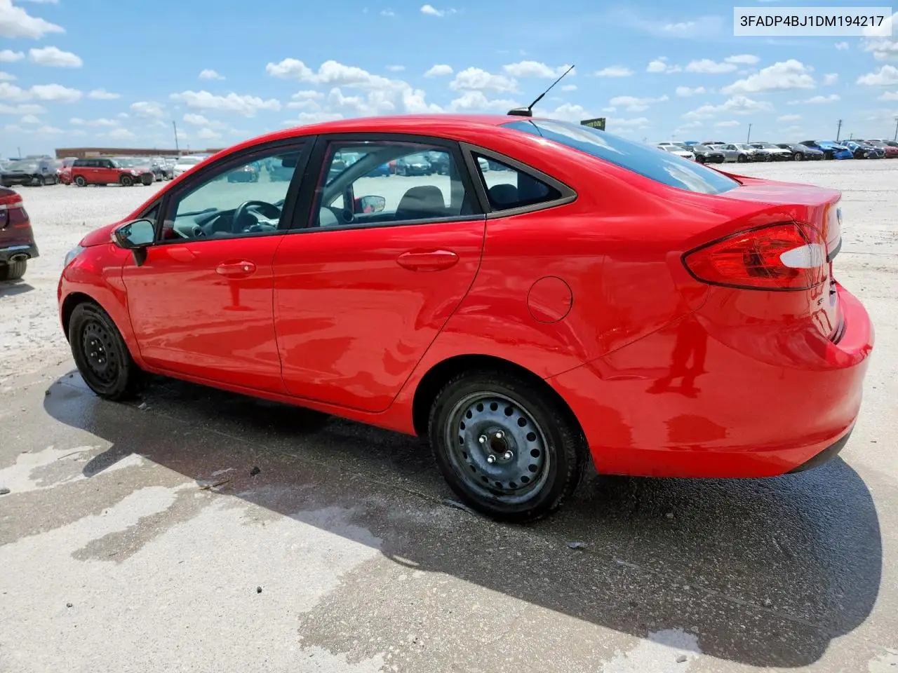 2013 Ford Fiesta Se VIN: 3FADP4BJ1DM194217 Lot: 62579935