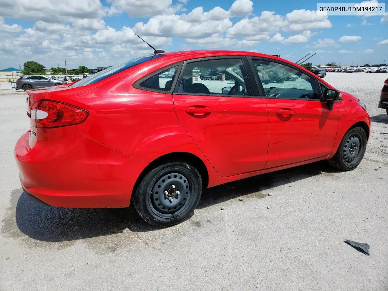 2013 Ford Fiesta Se VIN: 3FADP4BJ1DM194217 Lot: 62579935