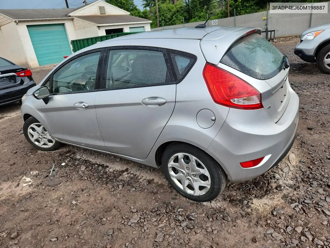 2013 Ford Fiesta Se VIN: 3FADP4EJ6DM198887 Lot: 62769455