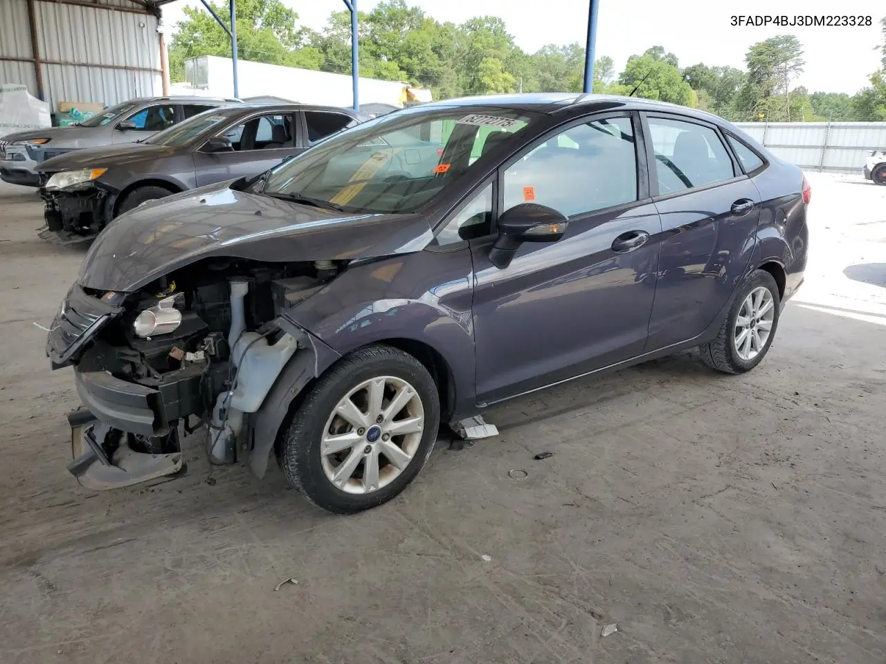 2013 Ford Fiesta Se VIN: 3FADP4BJ3DM223328 Lot: 62772775