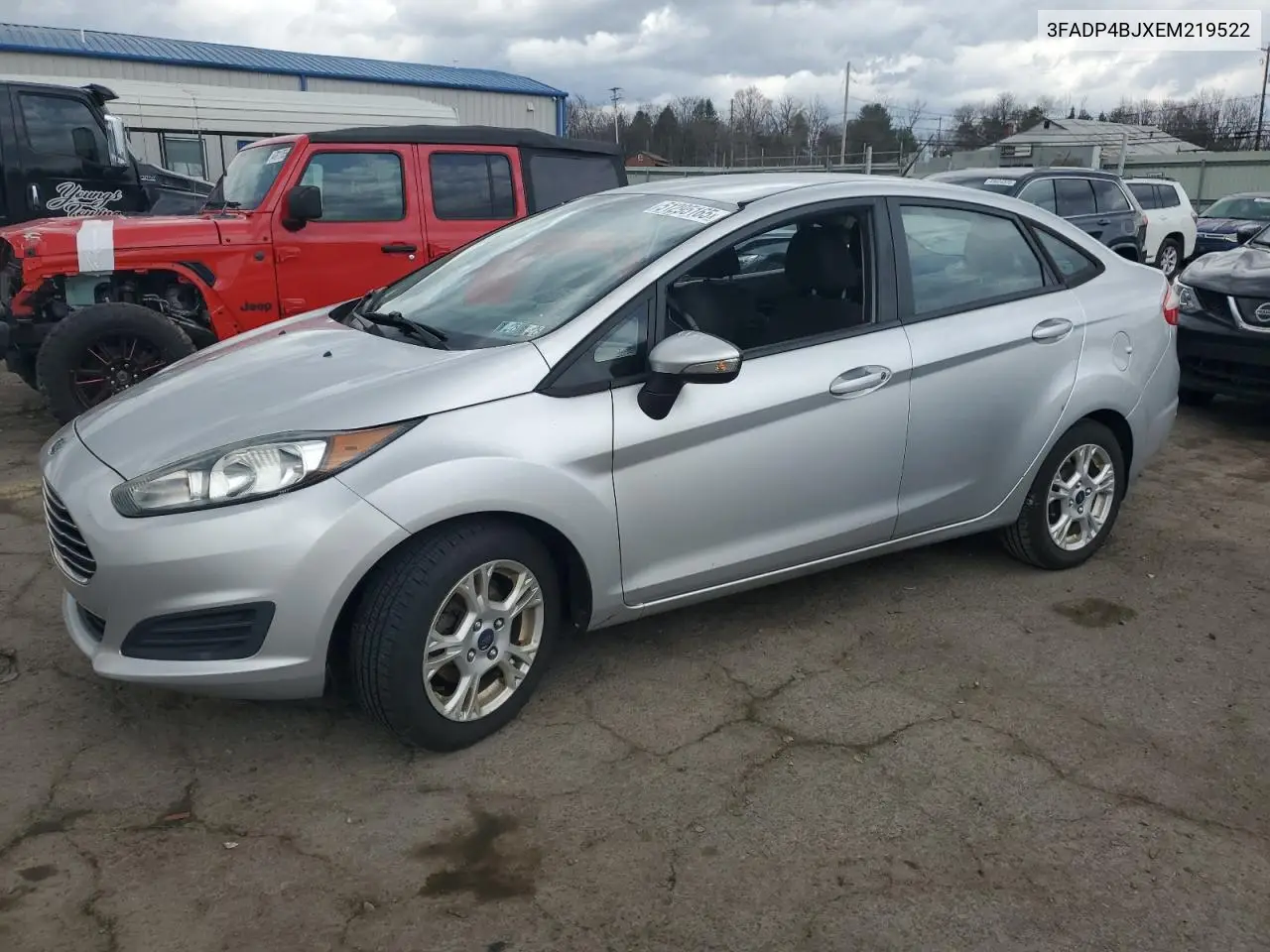 2014 Ford Fiesta Se VIN: 3FADP4BJXEM219522 Lot: 51295165