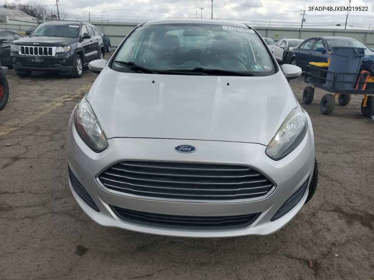 2014 Ford Fiesta Se VIN: 3FADP4BJXEM219522 Lot: 51295165