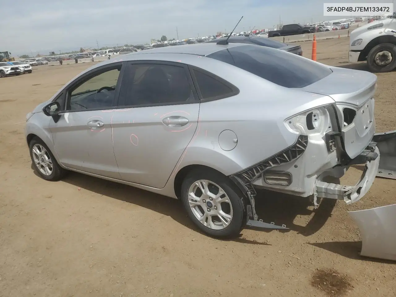 2014 Ford Fiesta Se VIN: 3FADP4BJ7EM133472 Lot: 56693345