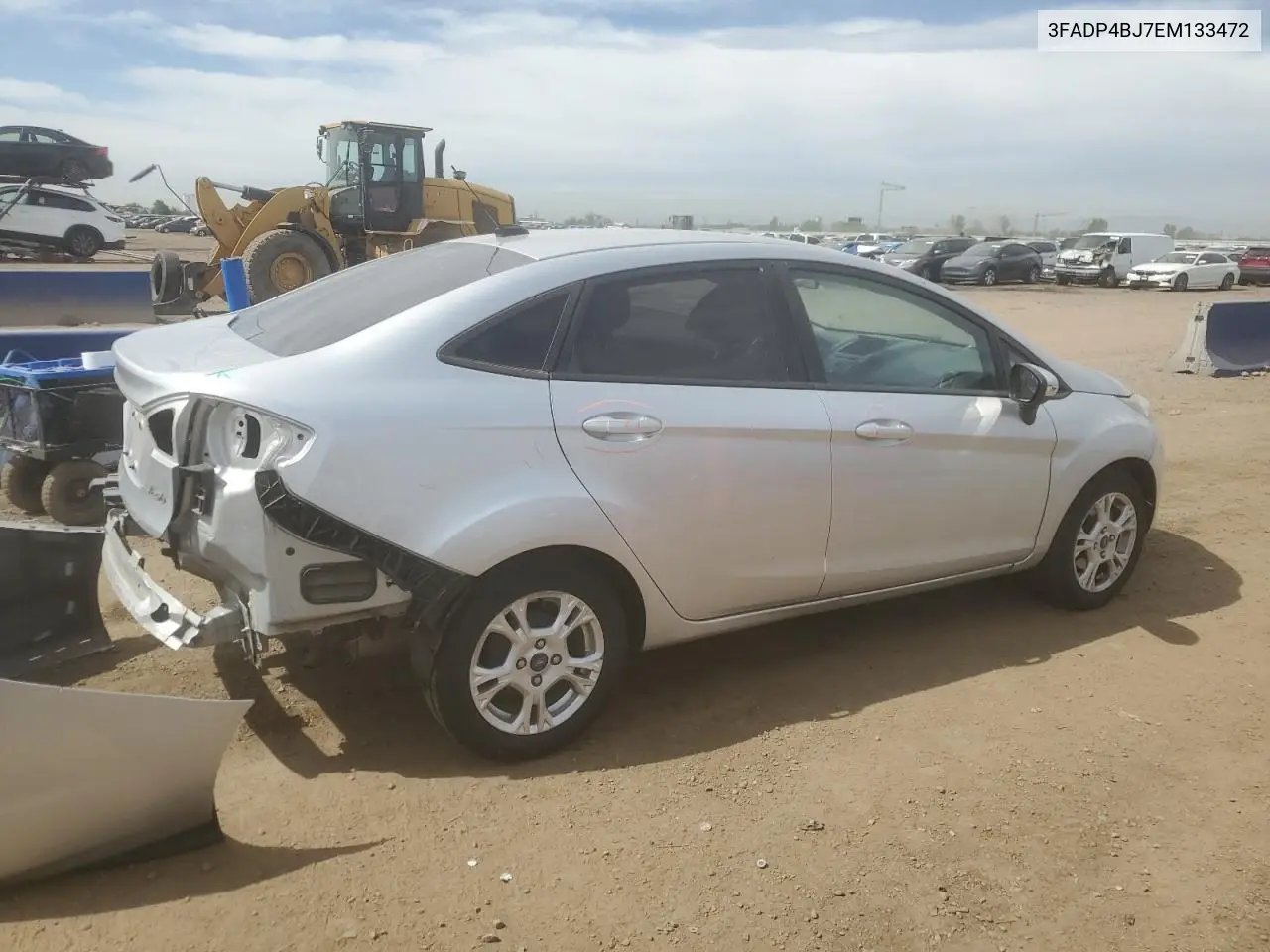 2014 Ford Fiesta Se VIN: 3FADP4BJ7EM133472 Lot: 56693345