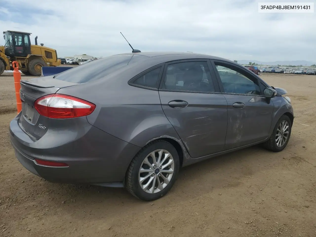 2014 Ford Fiesta Se VIN: 3FADP4BJ8EM191431 Lot: 56736215