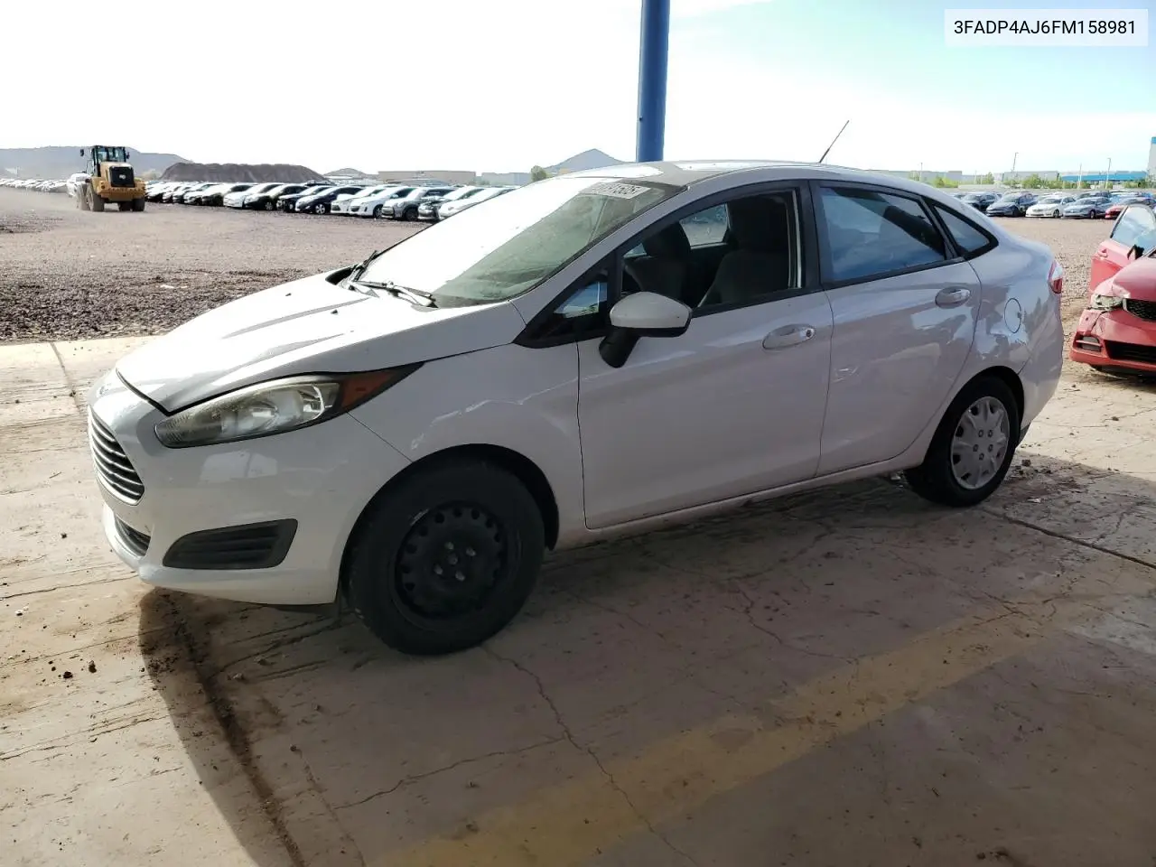 2014 Ford Fiesta S VIN: 3FADP4AJ6FM158981 Lot: 56791505