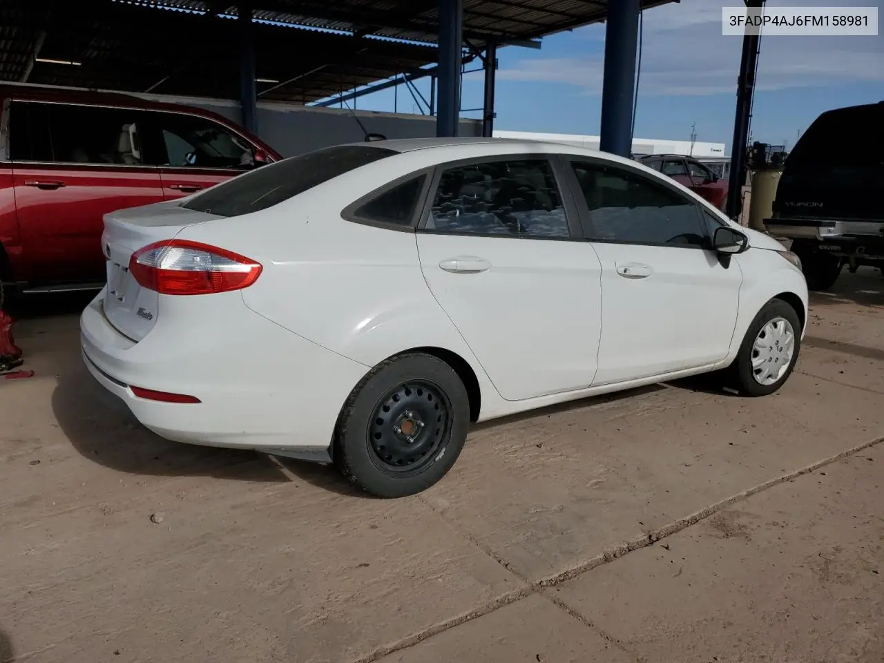 2014 Ford Fiesta S VIN: 3FADP4AJ6FM158981 Lot: 56791505