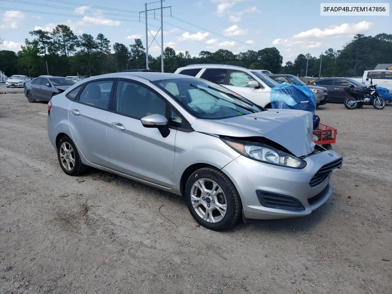 2014 Ford Fiesta Se VIN: 3FADP4BJ7EM147856 Lot: 56971295