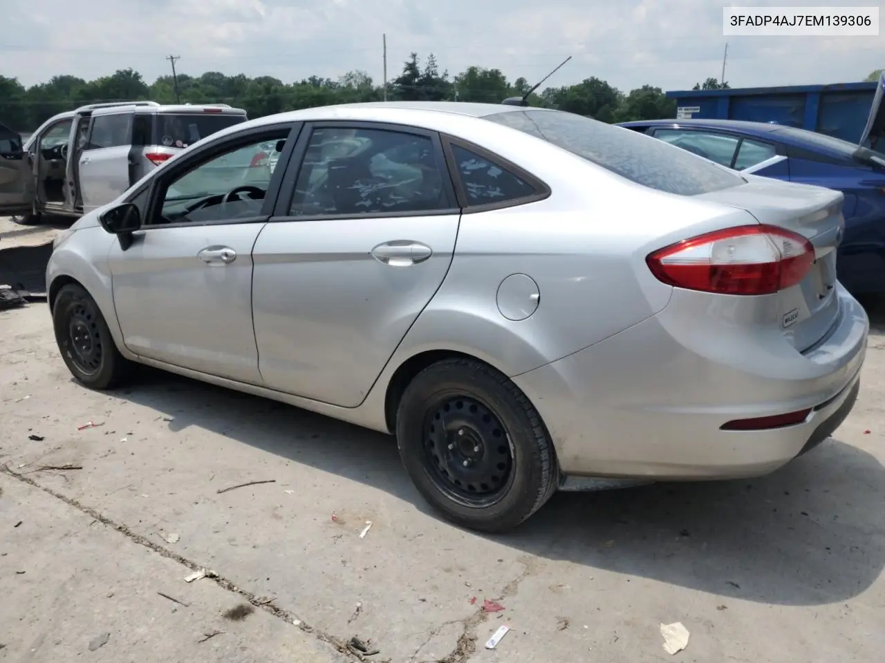 2014 Ford Fiesta S VIN: 3FADP4AJ7EM139306 Lot: 59467245