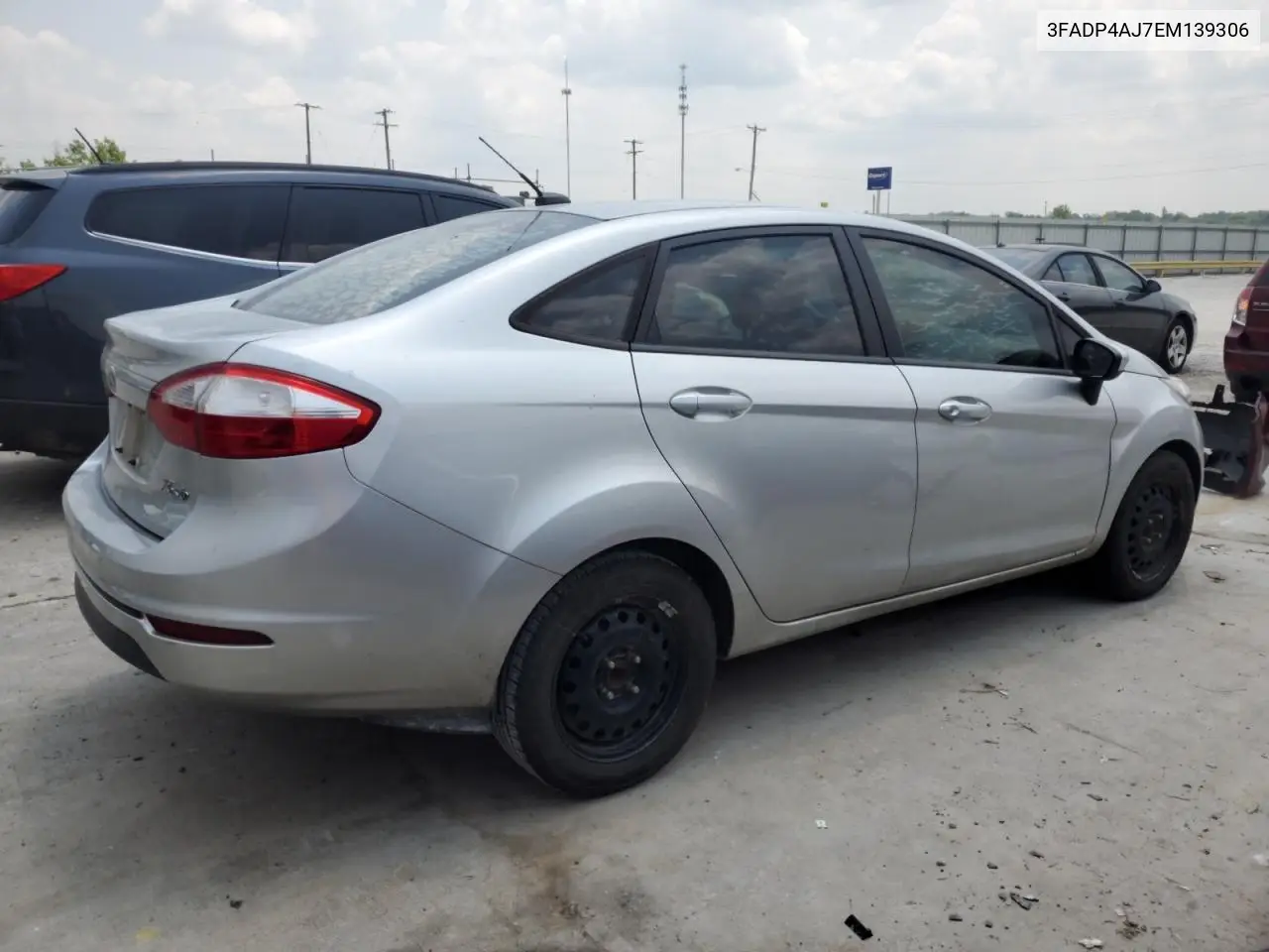 2014 Ford Fiesta S VIN: 3FADP4AJ7EM139306 Lot: 59467245
