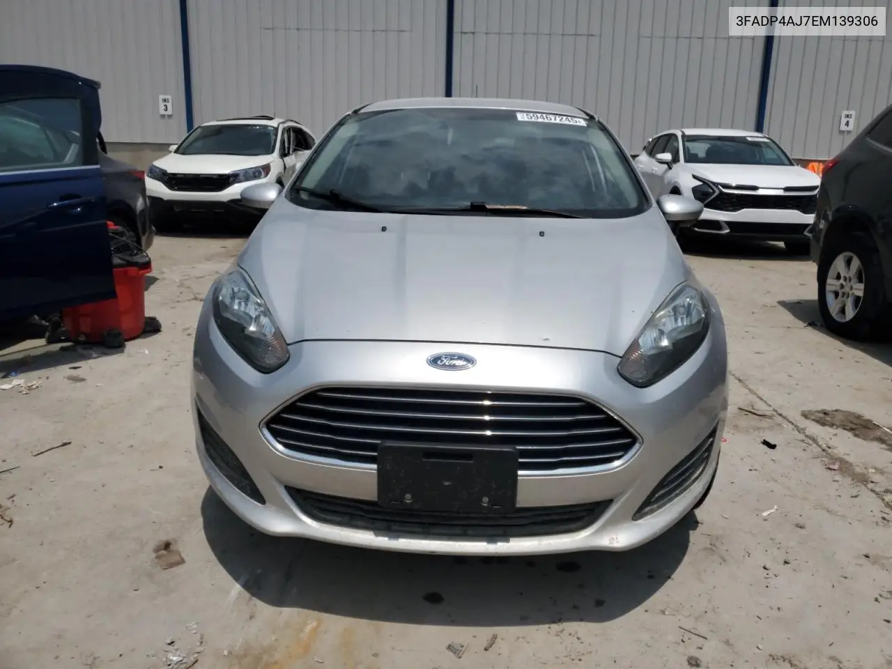 2014 Ford Fiesta S VIN: 3FADP4AJ7EM139306 Lot: 59467245