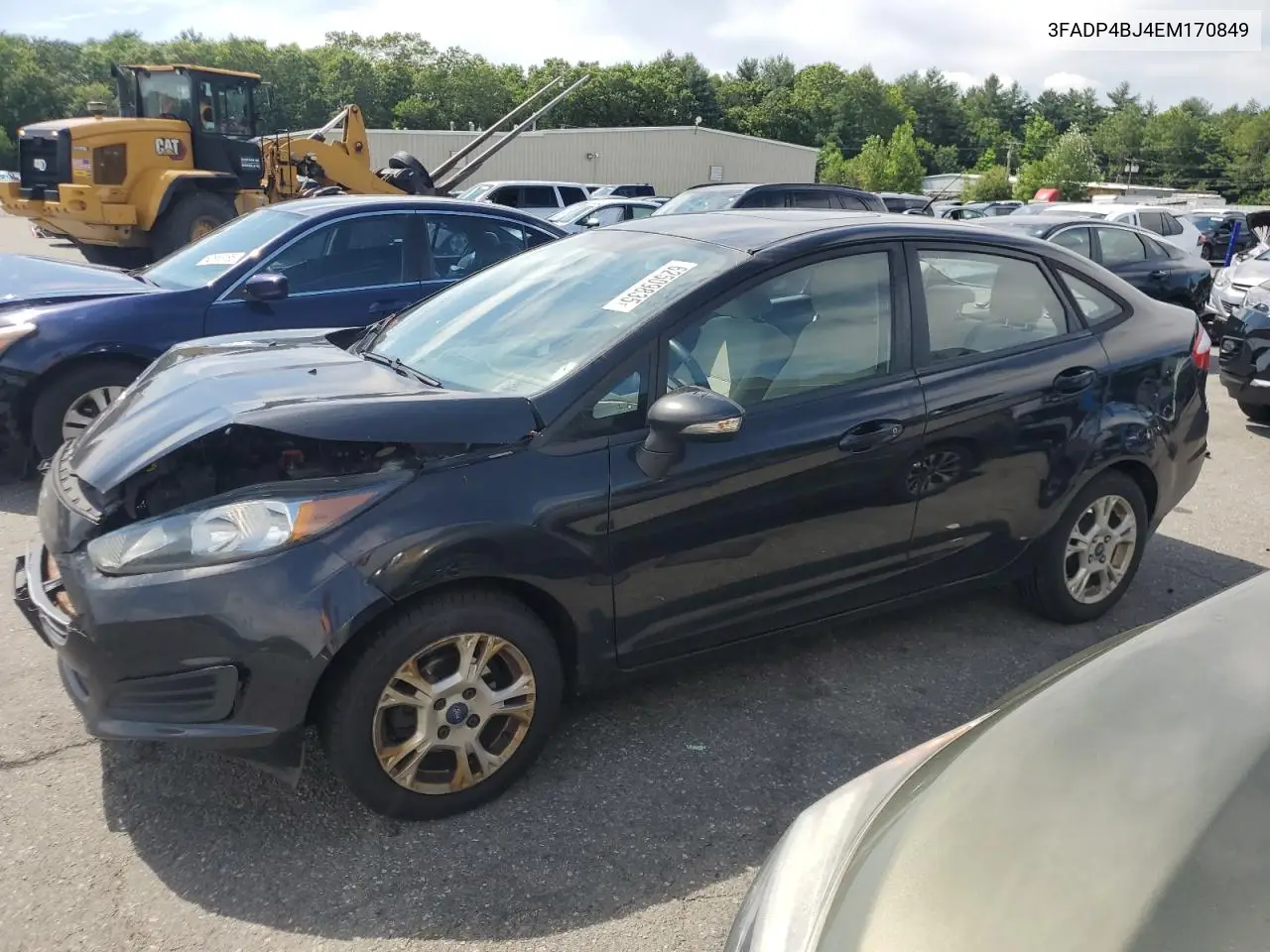 2014 Ford Fiesta Se VIN: 3FADP4BJ4EM170849 Lot: 62509835