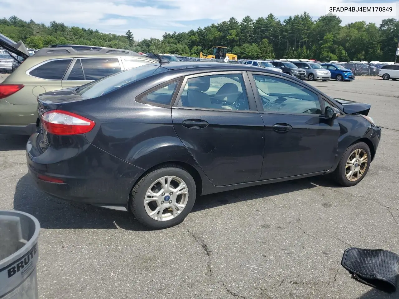 2014 Ford Fiesta Se VIN: 3FADP4BJ4EM170849 Lot: 62509835