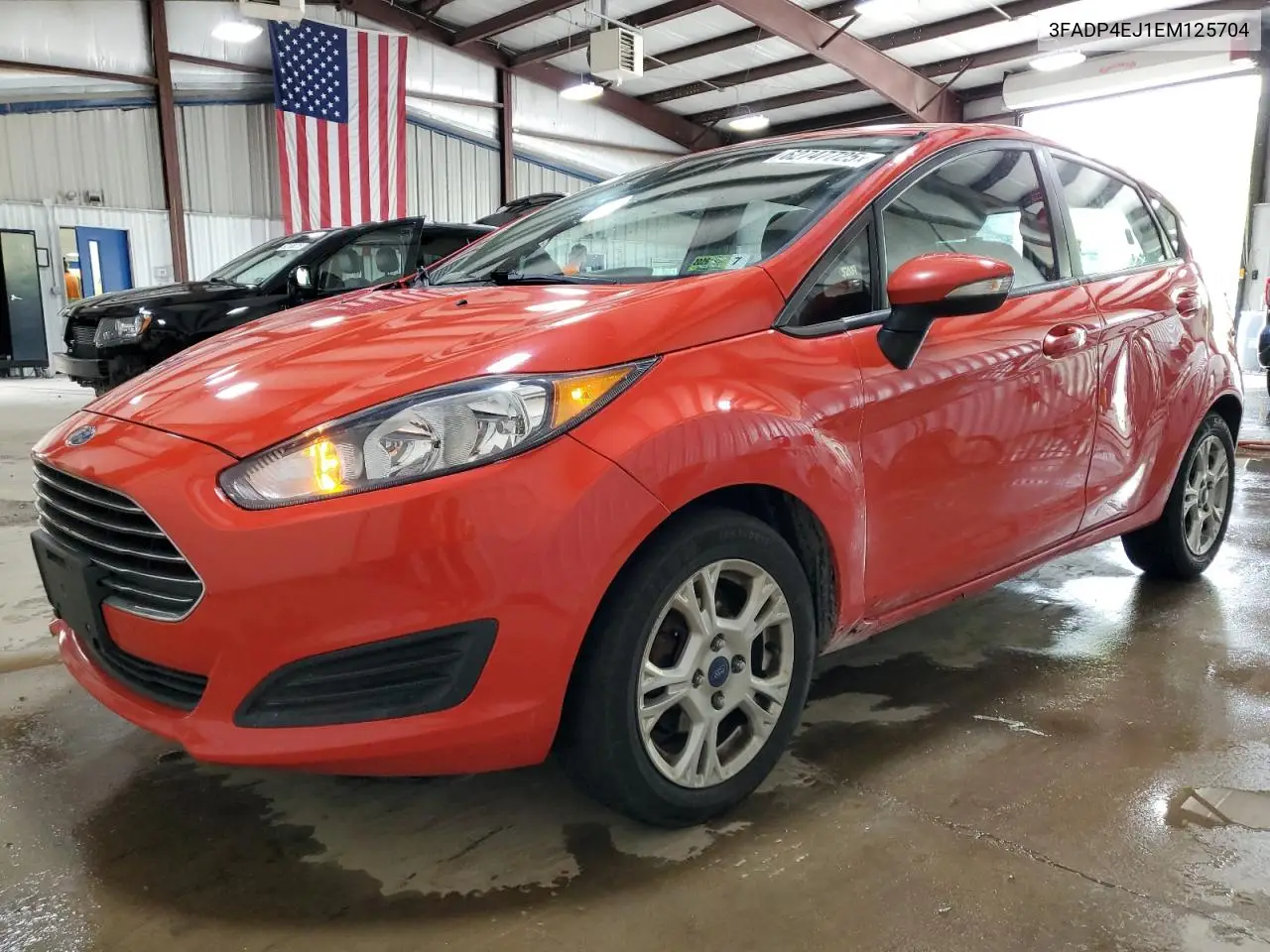 2014 Ford Fiesta Se VIN: 3FADP4EJ1EM125704 Lot: 62747725