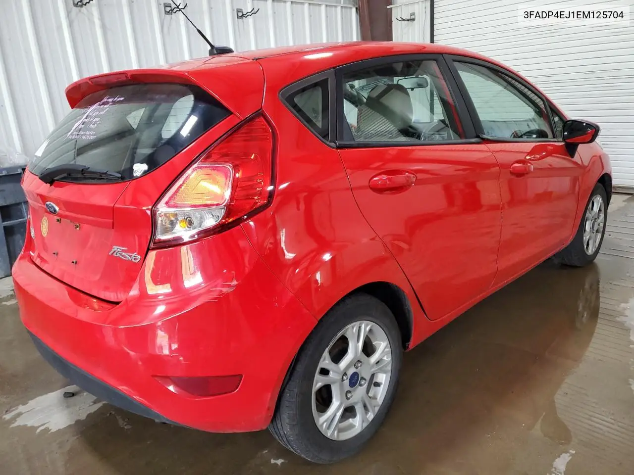 2014 Ford Fiesta Se VIN: 3FADP4EJ1EM125704 Lot: 62747725