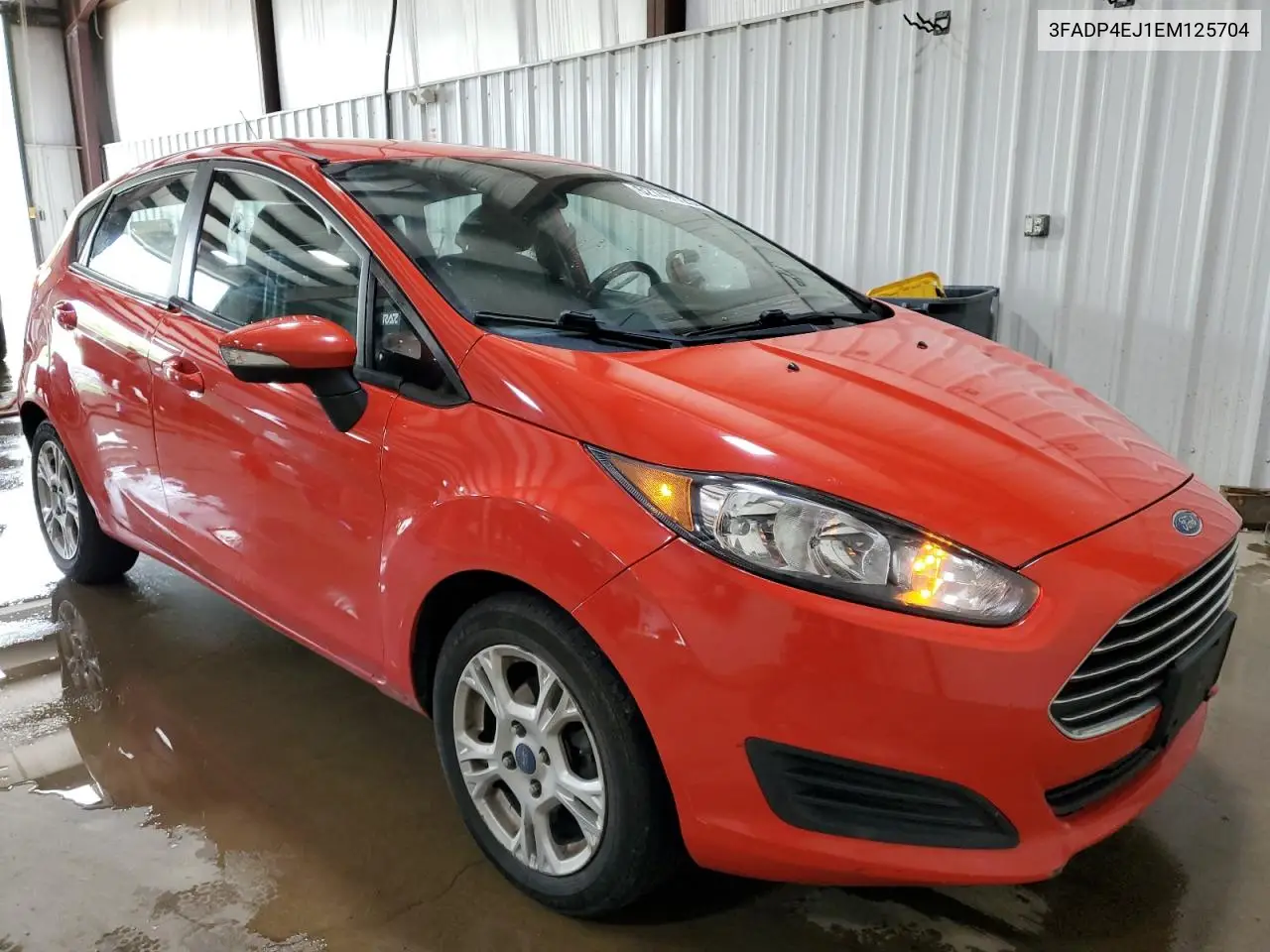 2014 Ford Fiesta Se VIN: 3FADP4EJ1EM125704 Lot: 62747725