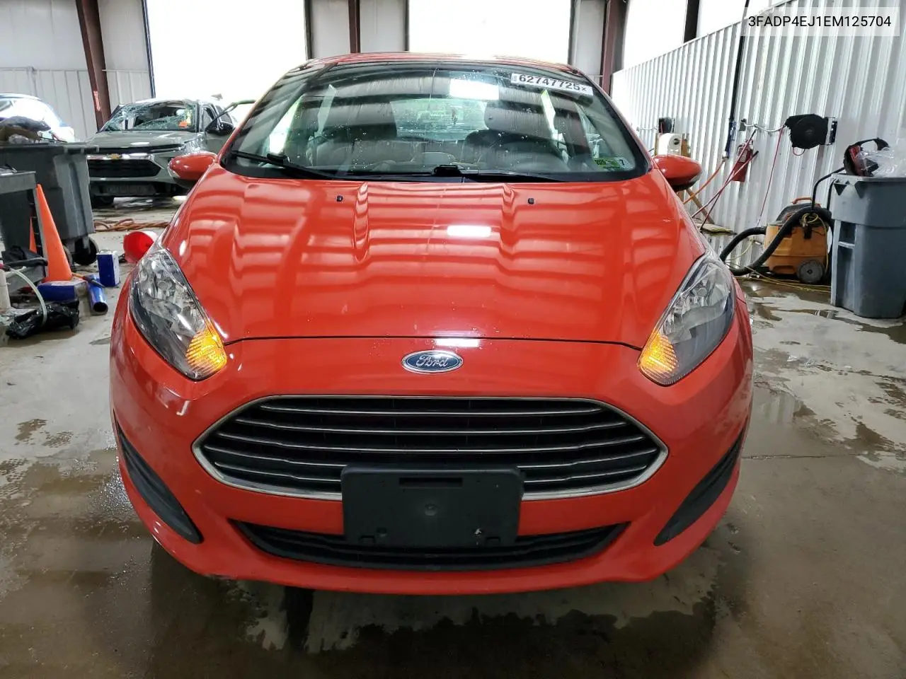 2014 Ford Fiesta Se VIN: 3FADP4EJ1EM125704 Lot: 62747725