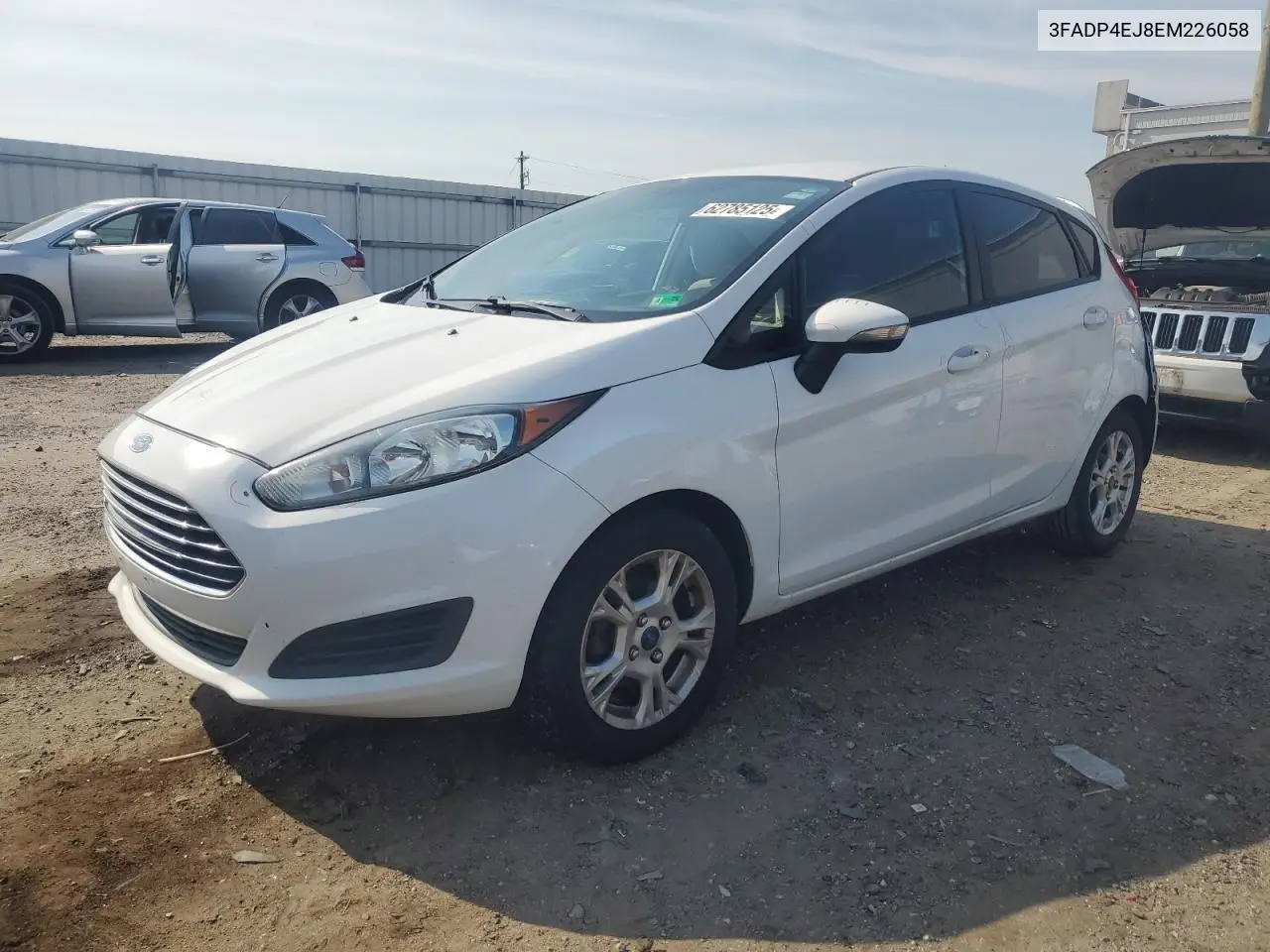 2014 Ford Fiesta Se VIN: 3FADP4EJ8EM226058 Lot: 62785125